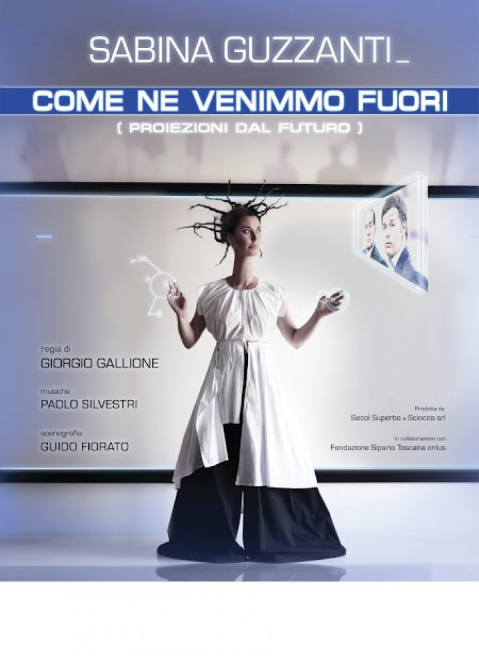 SABINA GUZZANTI al Teatro Colosseo di Torino per LA STAGIONE 2015 - 2016